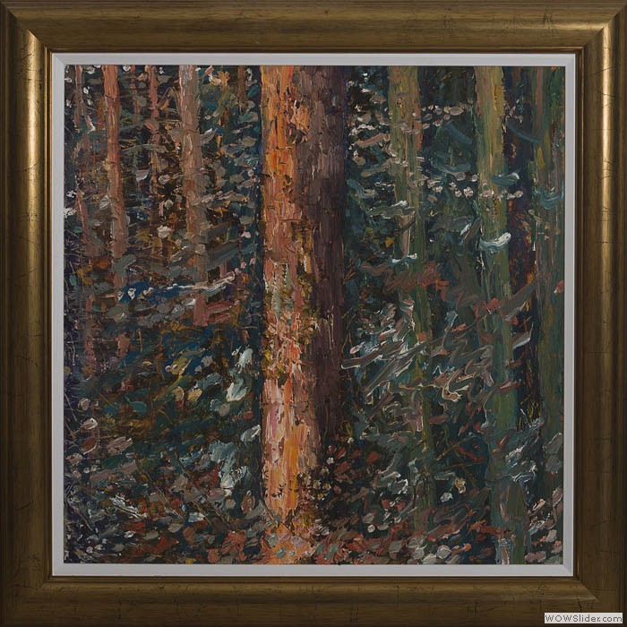 Autumnal Woodland (2'6'' x 2'6'')