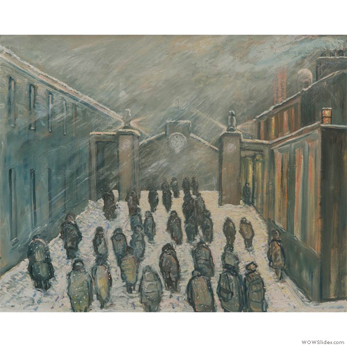Ghosts of the Early Shift (Winter)  (127cm x 100cm)