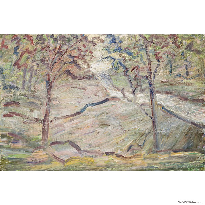 Overlooking the Gorge (150 cm x 100cm)