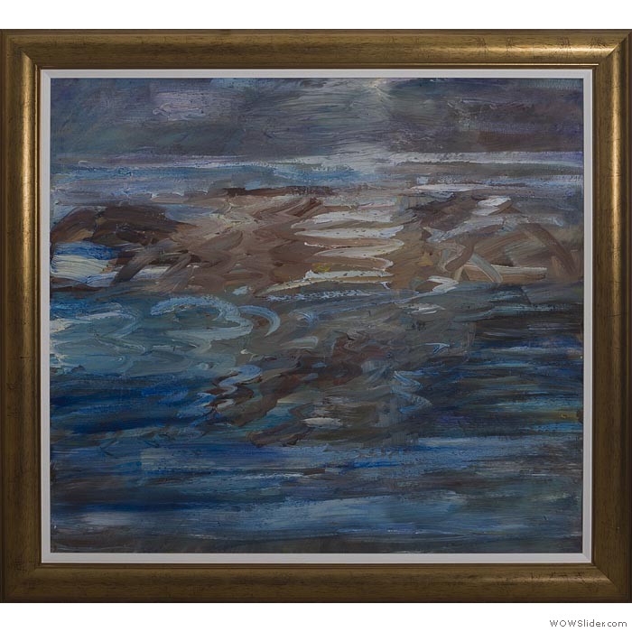 The Hidden Moon Turning the Tide (3'3'' x 3')