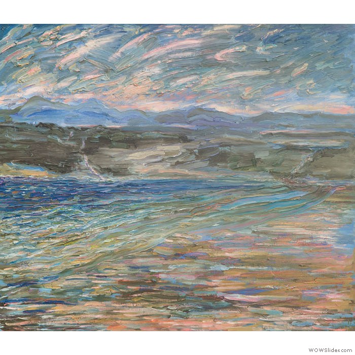 The incoming tide on the island of dreams (3'1.5'' x 2' 10'')